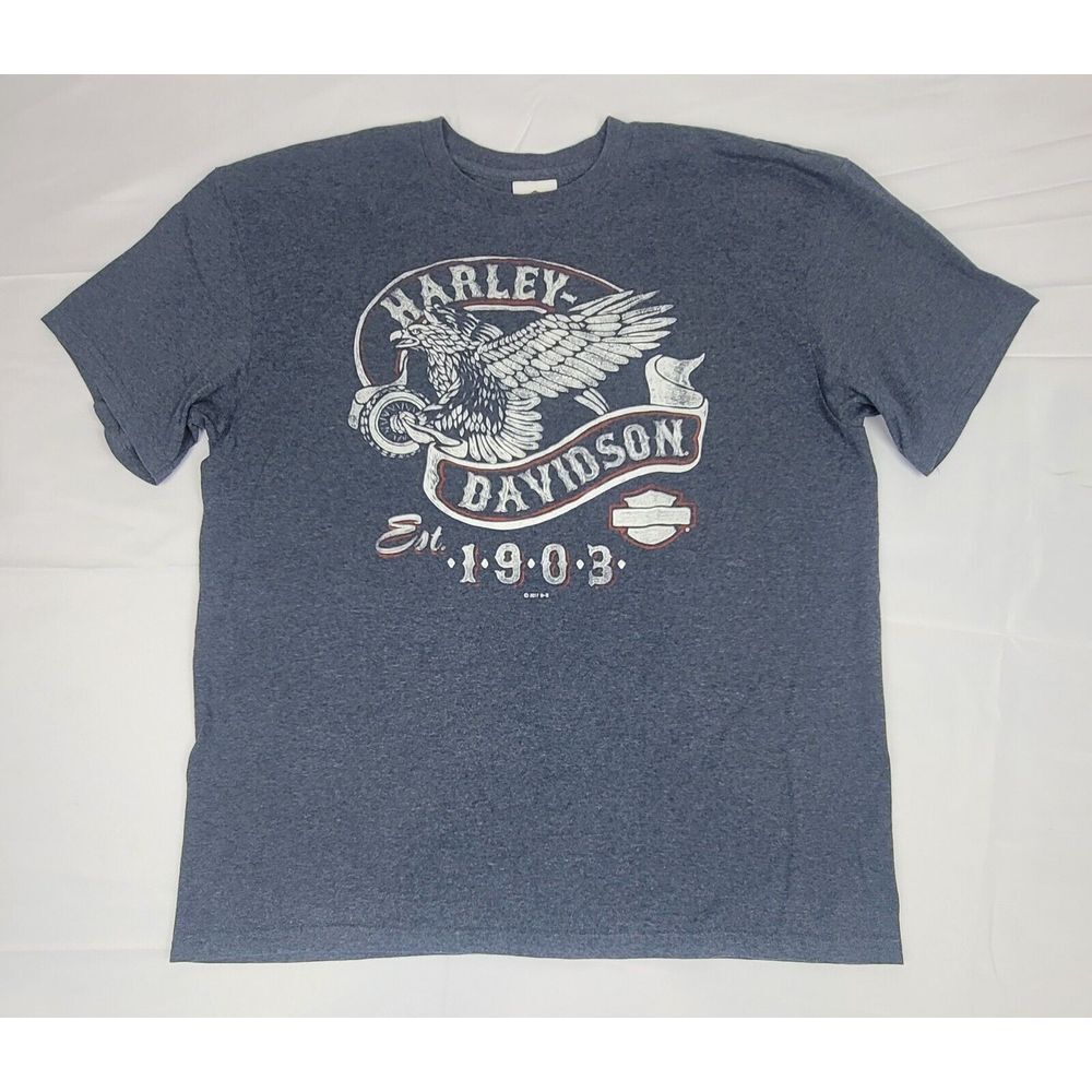Harley Davidson T-Shirt Mens XL. 2017 Myrtle Beach South Carolina Motorcycles.